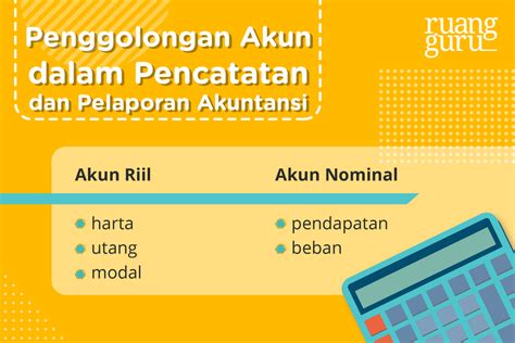 Macam Penggolongan Akun Dalam Akuntansi Jasa Ekonomi Kelas