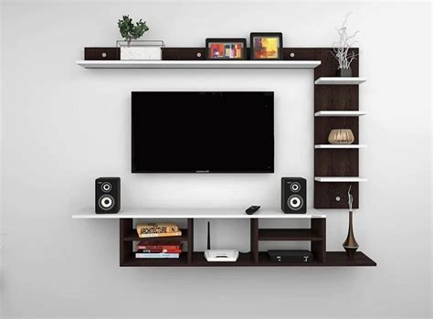 Soami Craft Engineered Wood Wall Mount Tv Unittv Standwall Set Top Box Standtv Cabinettv