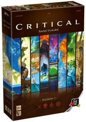 Critical Sanctuaire Jeu D Aventure Et De R Le Acheter Sur Espritjeu