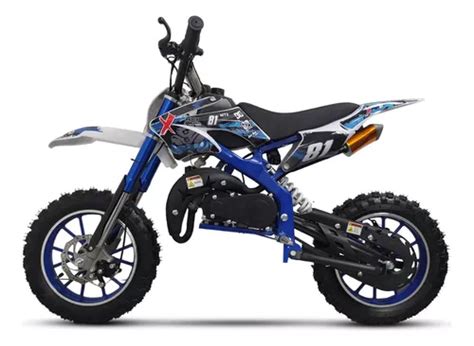 MBX Mini Moto Cross 49cc Infantil Cor Azul