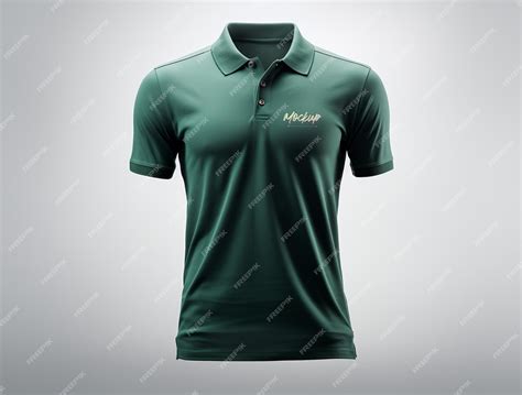 Premium PSD | Polo shirt mockup PSD