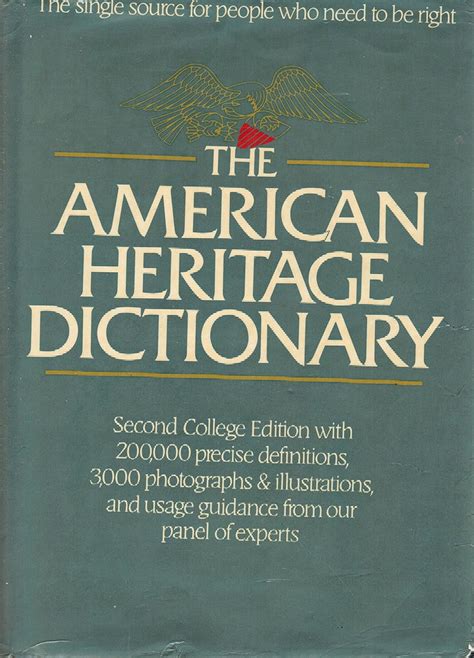 American Heritage Dictionary Of The English Language Amazon Co Uk