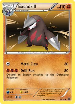 Excadrill Black WhiteEmerging Powers TCG Card Database