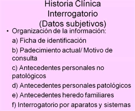 Fichas de aprendizaje 3 Historia clínica Quizlet