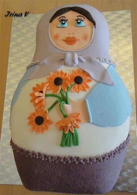 Matryoshka Cake Decorated Cake By Irina Vakhromkina Cakesdecor