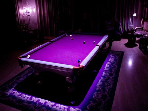 Purple Pool Table at The Purple Bar - Sanderson Hotel, London UK | Flickr - Photo Sharing ...