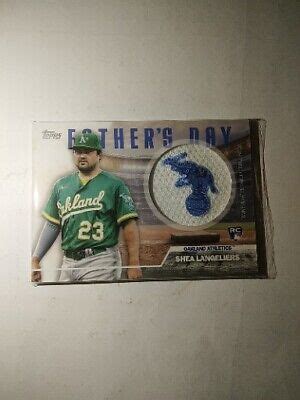 Shea Langeliers Topps Series Father S Day Commemorative Team