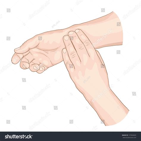 pulse vector illustration stock vector royalty