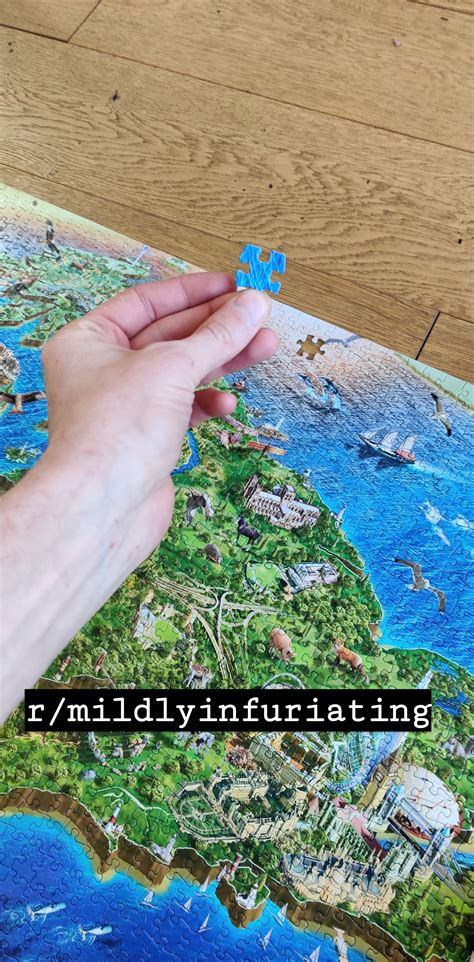 Puzzle frustration. : r/mildlyinfuriating