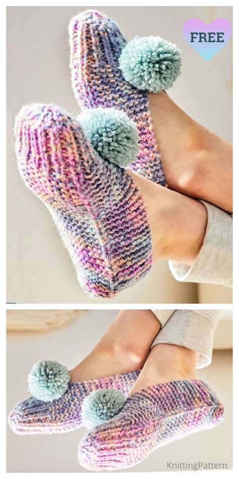 Knitting Moccasin Slippers Tutorial Artofit