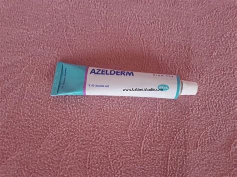 Azelderm Krem Nedir Nasıl Kullanılır Yan Etkileri > Cilt Bakımı | Cilt ...