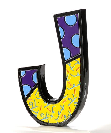 Romero Britto Letter Each Alphabet New T Boxed Ebay