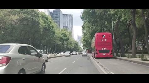 Paseo De La Reforma De La Alameda A Perif Rico La Avenida M S Bonita