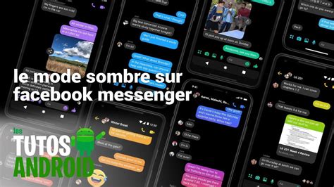 Tutos Android Comment Activer Le Mode Sombre De Facebook Messenger