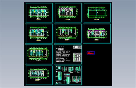 某多层住宅电气施工图autocad 2007模型图纸下载 懒石网