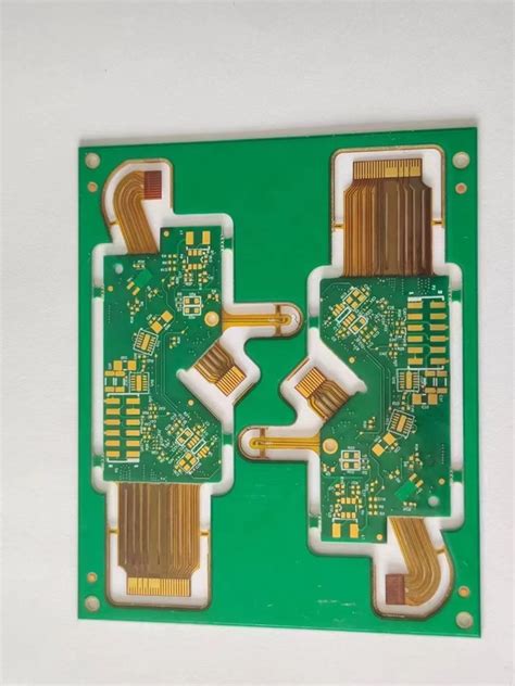 4 Layers Rigid Flex PCB 1 0mm High Performance FR4 TG180 Material