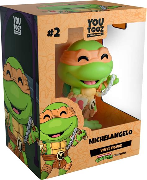 Youtooz Figura De Vinilo De Michelangelo De Pulgadas Figura