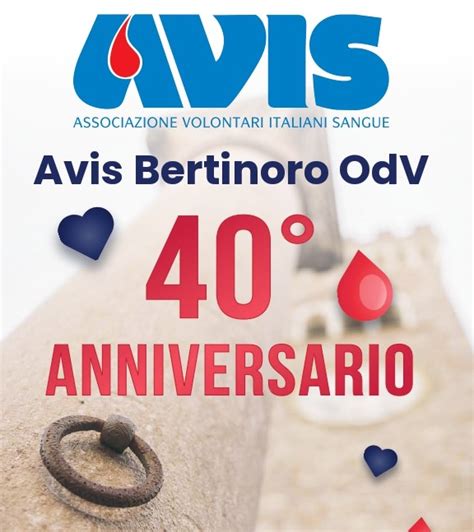 Anniversario Avis Bertinoro Avis Comunale Forli