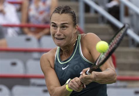 Aryna Sabalenka Za Burt Wta Cincinnati Karolina Muchova Zn W Ogra A