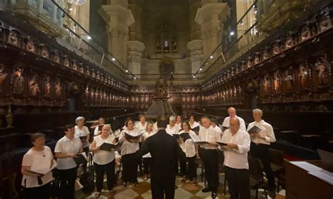 El Coro Diocesano participa en la Santa Misa del séptimo día de la