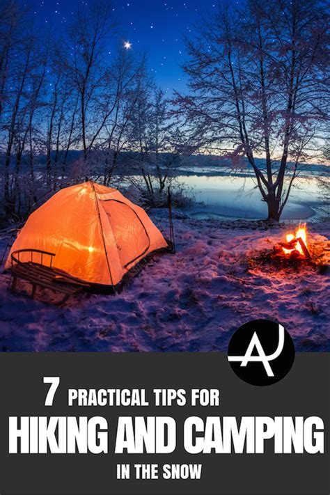 7 tips for hiking and camping in the snow – Artofit