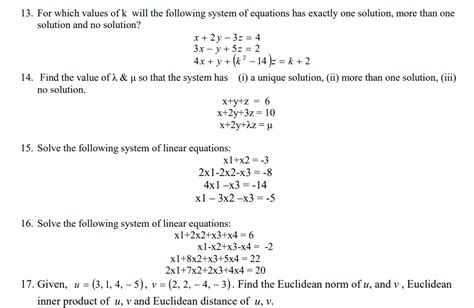 Solved For Which Values Of K Will The Following System Chegg