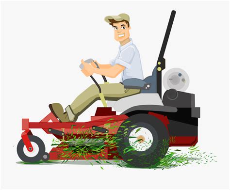 Transparent Lawn Mower Clip Art , Free Transparent Clipart - ClipartKey