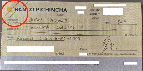 C Mo Endosar Un Cheque Ejemplo