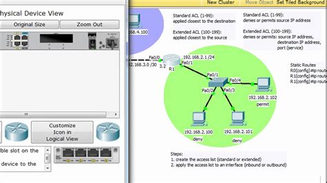 Extended Access List Acl For The Cisco Ccna Part Youtube