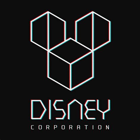 Cyberpunk/retrowave redesign logo for Disney : r/Cyberpunk