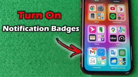 How To Turn On Notification Badges On Iphone Full Guide Youtube