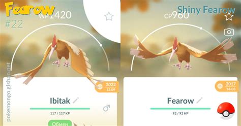 Shiny Fearow - Pokemon Go