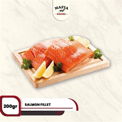 Jual Norwegian Salmon Fillet Premium Cut G Shopee Indonesia