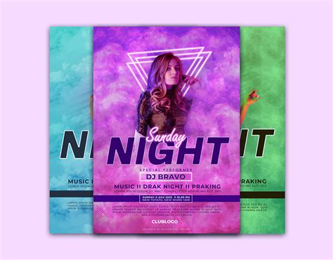 Party Flyer Design Behance