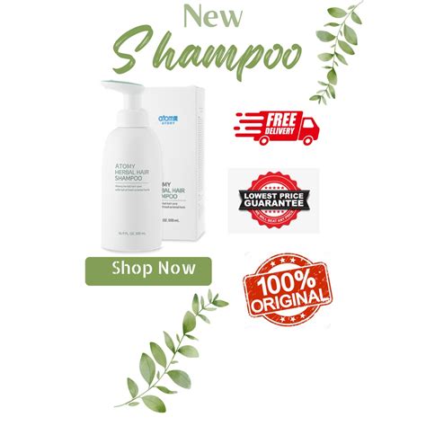 Atomy Herbal Shampoo Herbal Hair Conditioner Promo Set 500ml