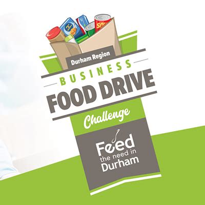 Branding and Logo Design for the Durham Region Business Food Drive ...