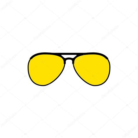 Vector Aviator Sunglasses Icon Stock Vector By ©yasnatendp 128815410