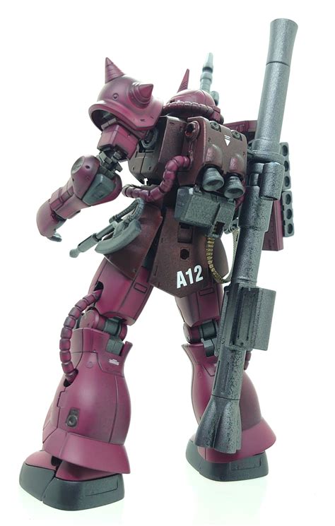 Hggto24 Ms 06s シャア専用ザクⅡ 赤い彗星ver 『ザクの日に向けてhggto版』｜早摘みレモンさんのガンプラ作品