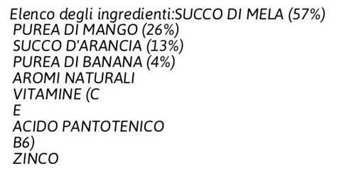 Naked Bevanda Pastorizzata A Base Di Succo E Purea Di Frutta Arricchita