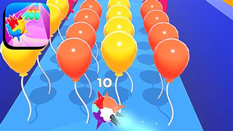 Balloon Pop Rush All Levels Gameplay Android Ios Levels Youtube