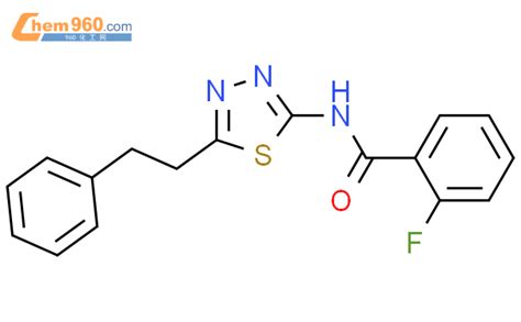 727656 26 0 2 Fluoro N 5 2 Phenylethyl 1 3 4 Thiadiazol 2 Yl