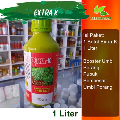 Jual Extra K Liter Booster Umbi Porang Shopee Indonesia