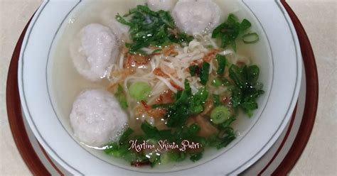 Resep Bakso Homemade Oleh Marlina Shinta Putri Cookpad