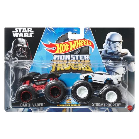 Darth Vader Stormtrooper Star Wars Hot Wheels Monster