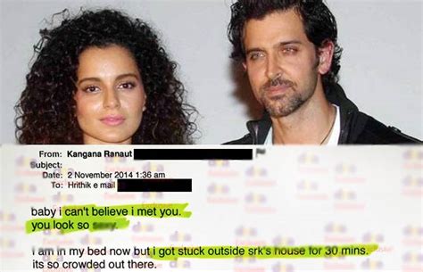 Alert Kangana Ranauts Desperate Emails To Hrithik Roshan Leaked