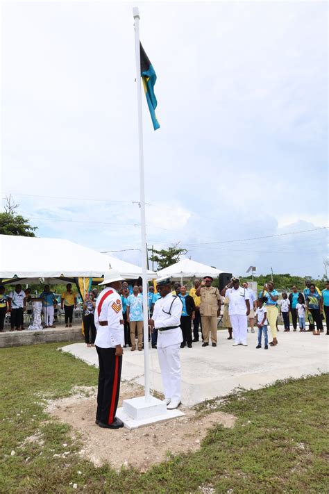 National Flag Day Celebration In East Grand Bahama Grand Bahama Bahamas Bahamas Local News