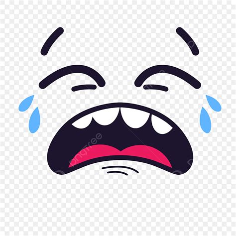 Sad Face Crying Clipart Transparent Png Hd Original Cartoon Face