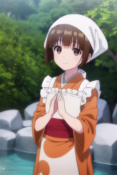 Chitose Nakai 仲居 ちとせ Yuuna and the Haunted Hot Springs ゆらぎ荘の幽奈さん anime s Stable