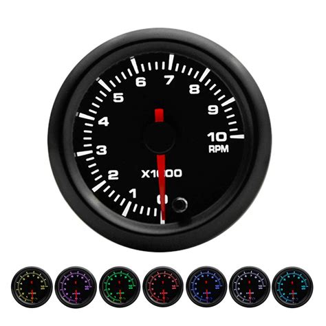 Etopars Universal Car Vehicle Inch Mm Pointer Tacho Tachometer Gauge