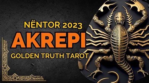 horoskopi Akrepi nentor tarot astrology Akrepi parashikimi për